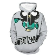 BAD BADTZ-MARU Hoodie with Pocket Anime for Men Women Couple Gift